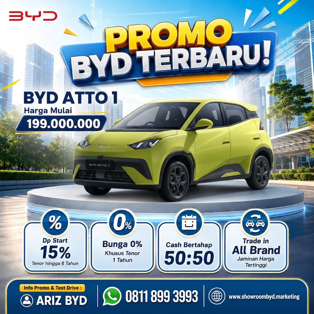 Promo BYD Atto 1 Jakarta
