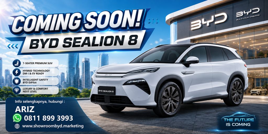 BYD Sealion 8 Jakarta