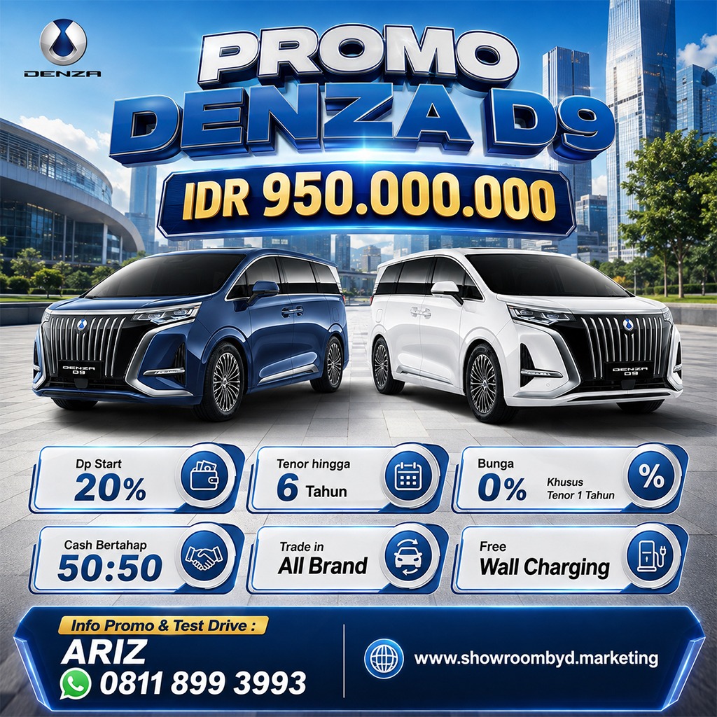 Promo Denza D9 Jakarta